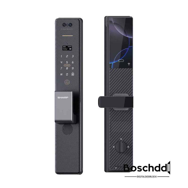 قفل دیجیتال شارپ مدل R3VF؛ ترکیبی از امنیت، طراحی مدرن و فناوری تشخیص کف د